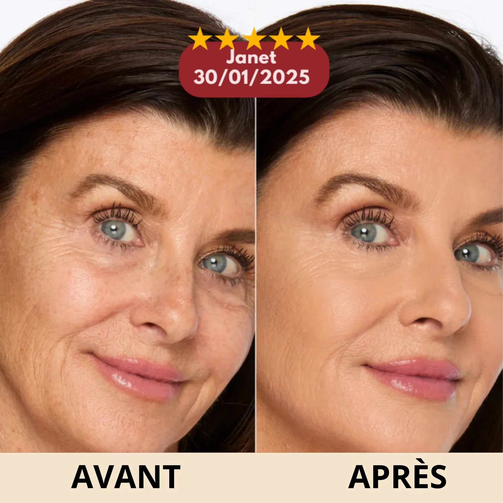 Baume repulpant et anti-rides au calcium