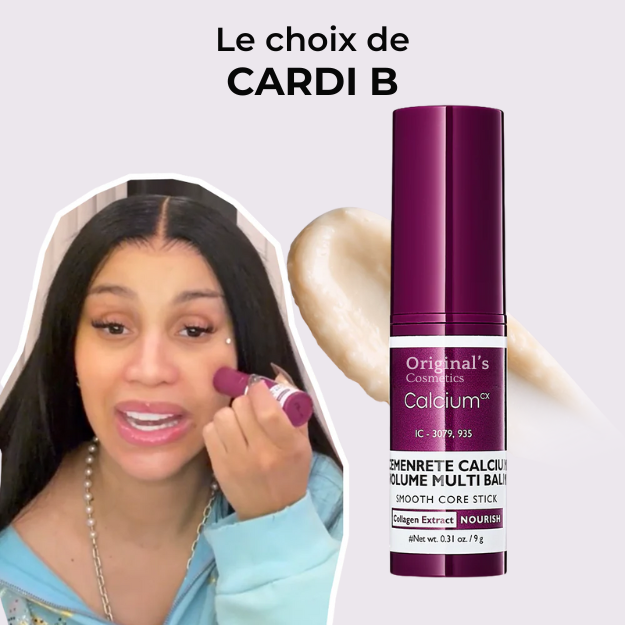 Baume repulpant anti-rides au calcium