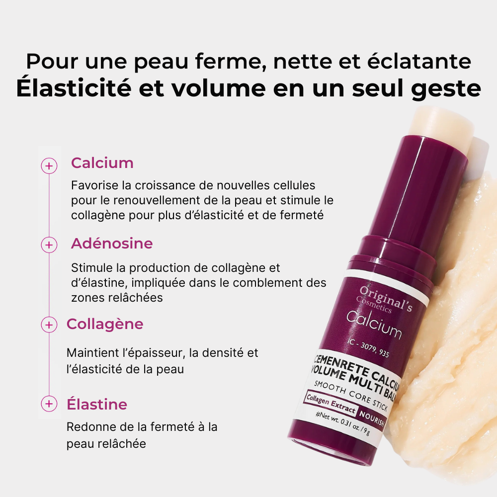 Baume repulpant anti-rides au calcium