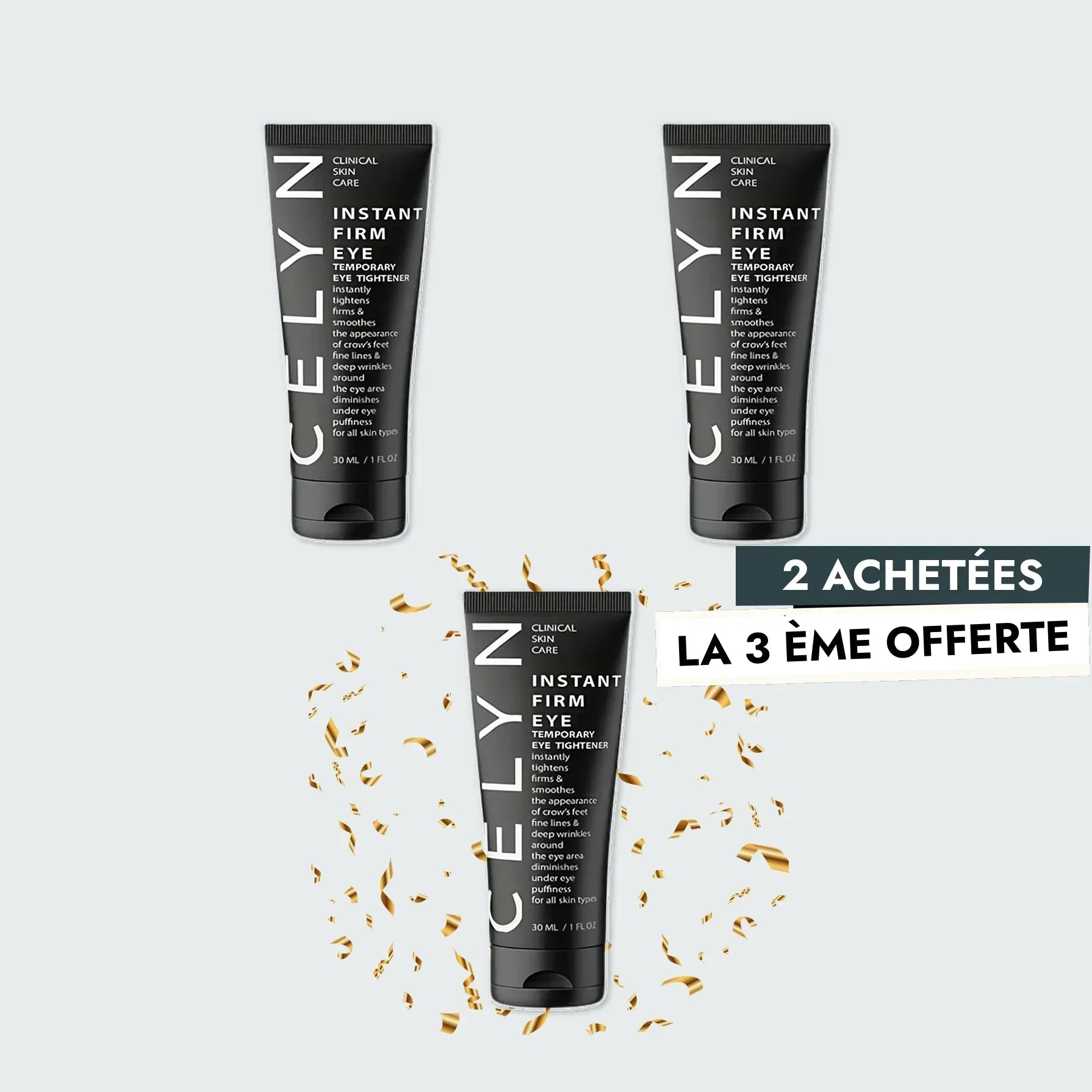 Crème anti-cernes et rides instantanée