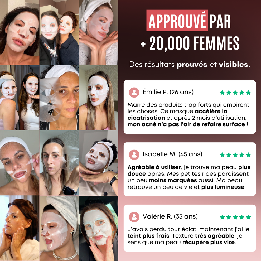 Masque intense au bio-collagène