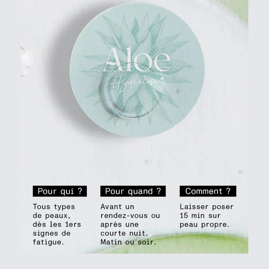 Patchs lissants Aloe Vera et Collagène